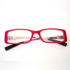 Used DKNY DY 4555 3199 PINK PURPLE AUTHENTIC FRAMES EYEGLASSES DY4555 51-16
